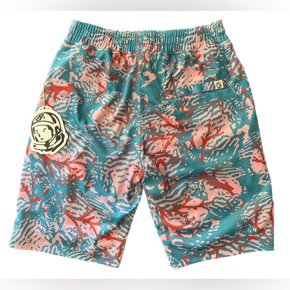 NWT Billionaires Boys Club Mesh Coral Camo Shorts men’s sz S - Picture 3 of 7